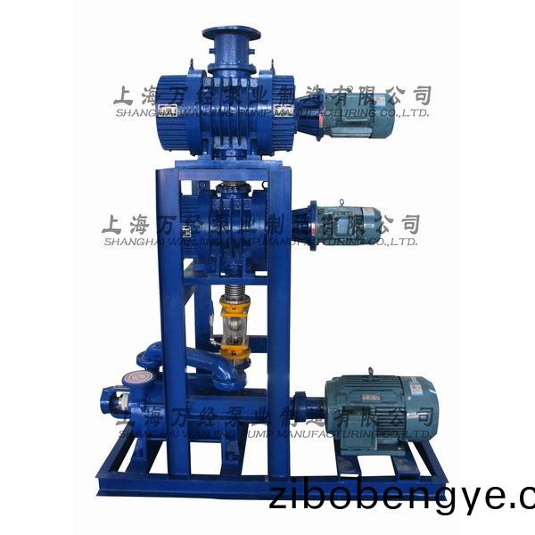 JZJ2S300+2KS-6型(xing)水(shui)環(huán)(huan)儸(luo)茨真(zhen)空(kong)泵(beng)機(jī)組(zu)