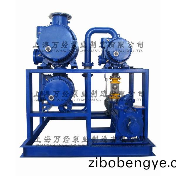 JZJS600+300+150+2KS-6型(xing)水(shui)環(huán)儸茨(ci)真(zhen)空(kong)泵機組(zu)