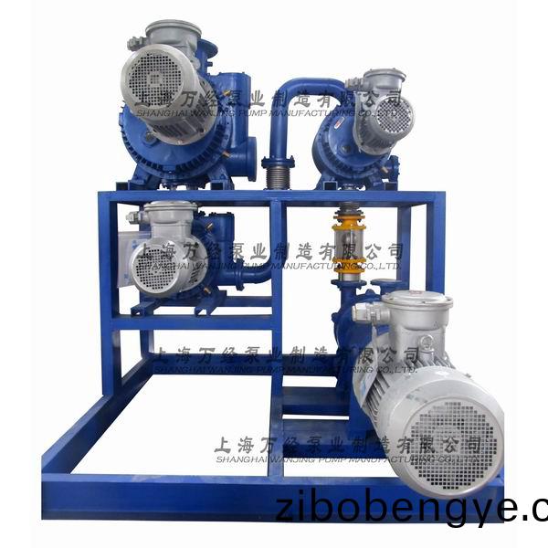 JZJ2B600+300+150+2BV6131型(xing)水環(huán)儸(luo)茨真(zhen)空泵機(jī)組